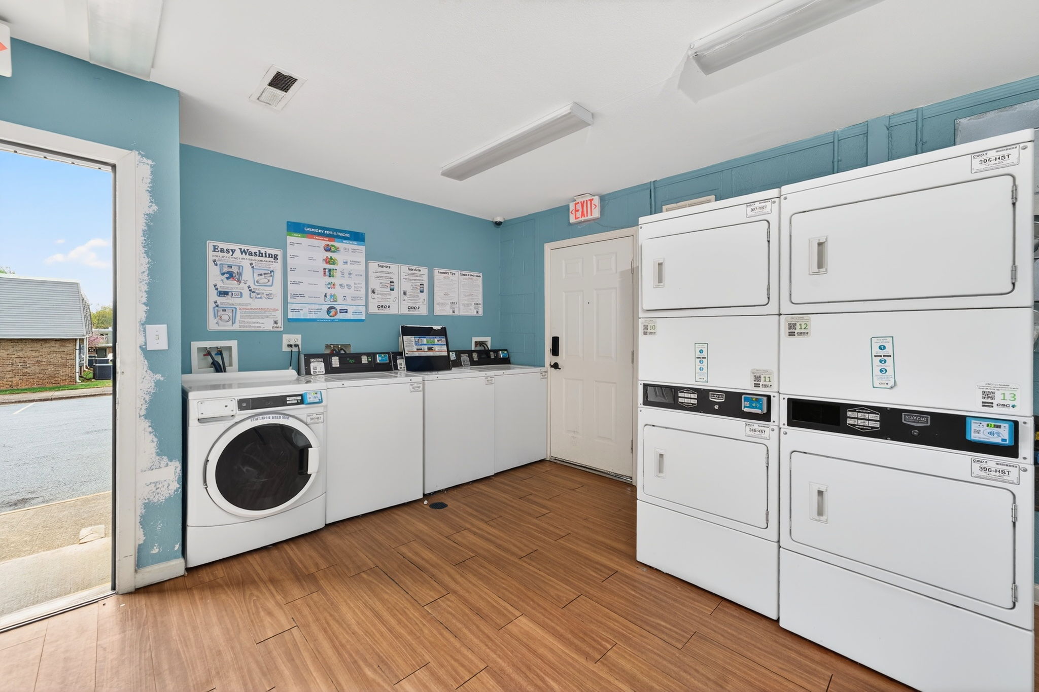 Kensington Village laundry facility