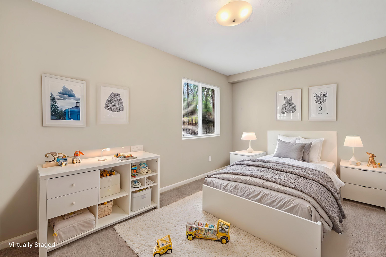 Kensington Village bedroom