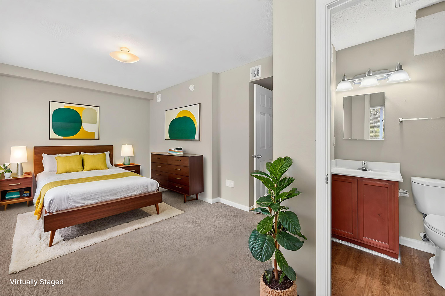 Kensington Village bedroom