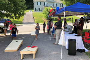 Ice cream social at Cedar Crest