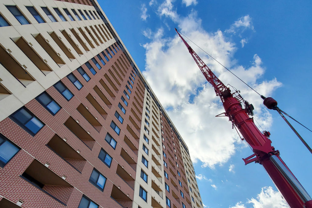 Crane at J. Van Story Branch Apartments