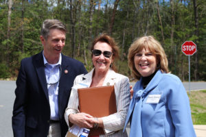 Attendees at the Congressional Bus Tour