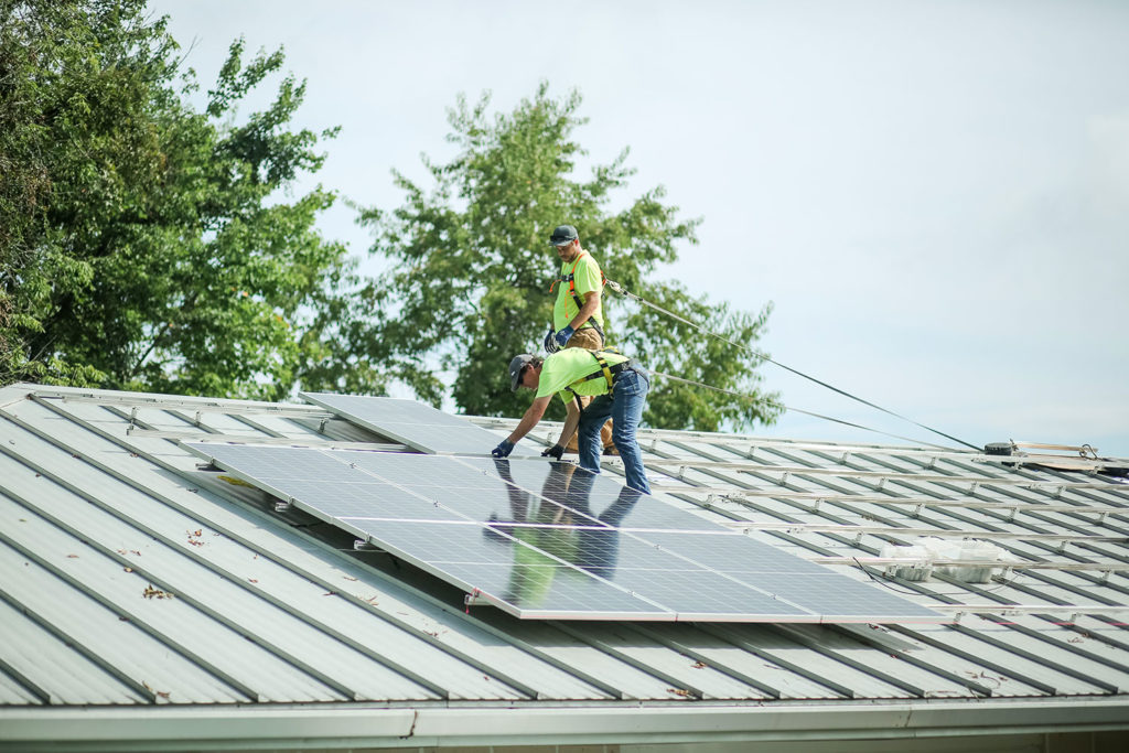 Baseline Solar at work