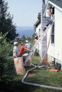 An early example of CHP weatherization