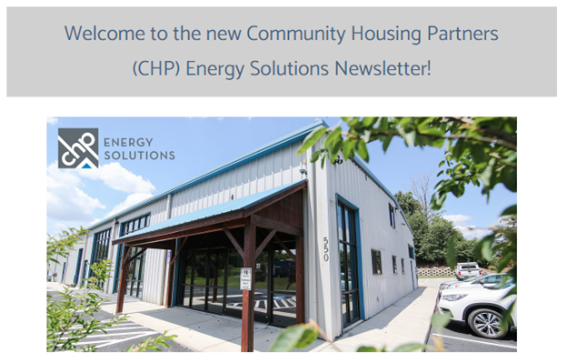 CHP Energy Solutions newsletter image