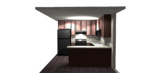 Cedar Crest Three-Bedroom Kitchen