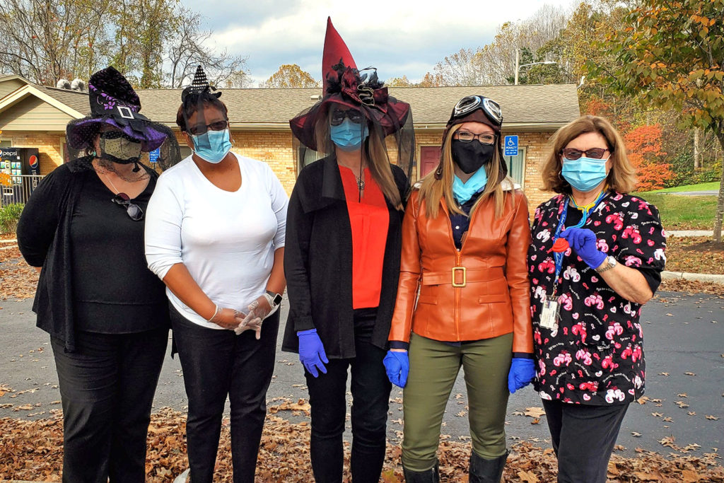 Halloween at Maplewood Apartments