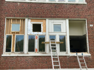 Exterior window replacement at S.A. Robinson
