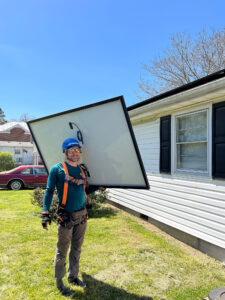 SunDay Solar employee Tyler Johnson