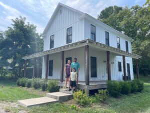 first house in the new river home trust and its new owners