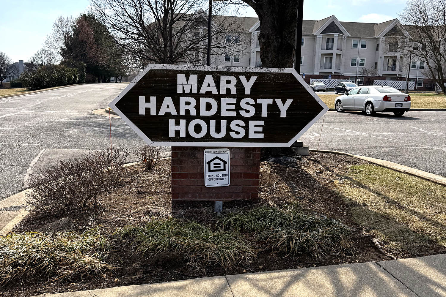 Sign for Mary Hardesty House