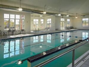Indoor pool at Lindsay Hill Apartments