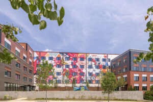 Exterior Photo of Witter Place Apts Wall Mural