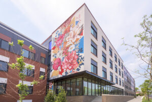 Exterior Photo of Witter Place Apts Wall Mural